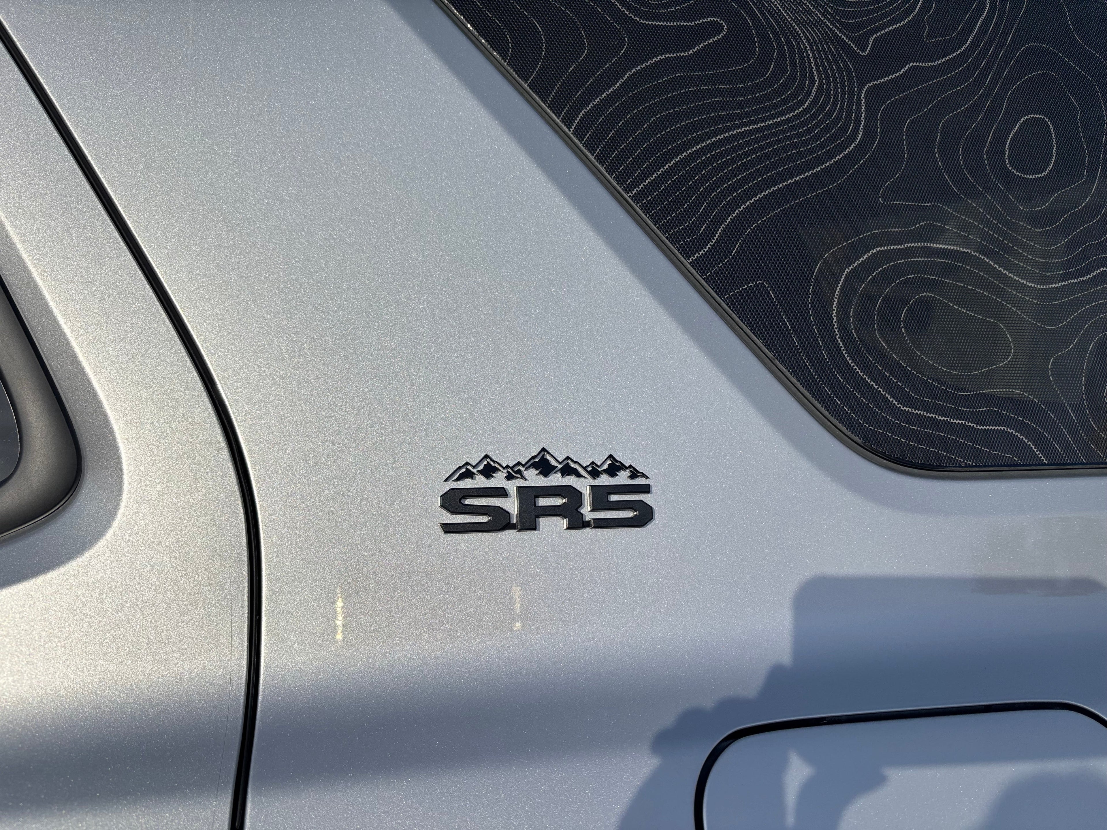 Acrylic C Pillar Mountain Range Emblem - 2024+ Tacoma / 2025+ 4Runner